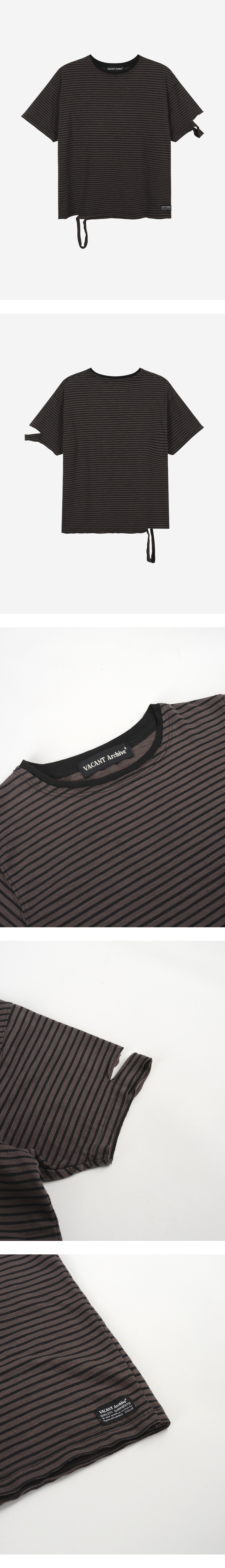 Tシャツ・カットソー VACANT Archive : 25SS / OVAN DAMEGED STRIPE T-SHIRT (2COLOR) Tシャツ・カットソー VACANT Archive : 25SS / OVAN DAMEGED