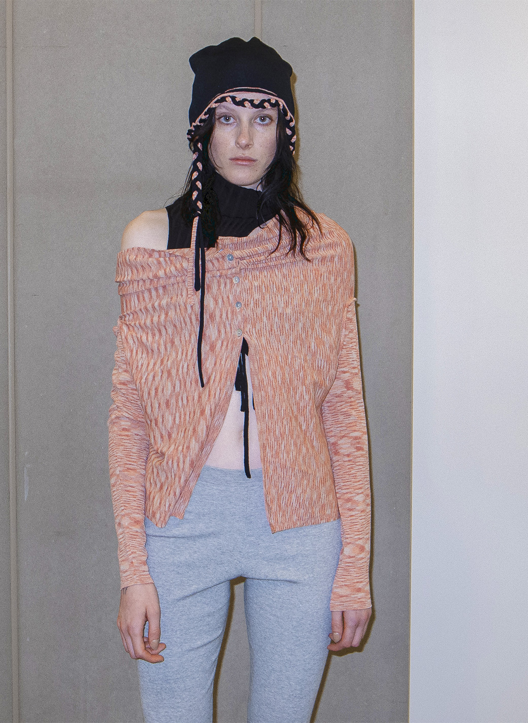トップス PERVERZE Multiple Knit / pink PERVERZE Multiple Knit / pink