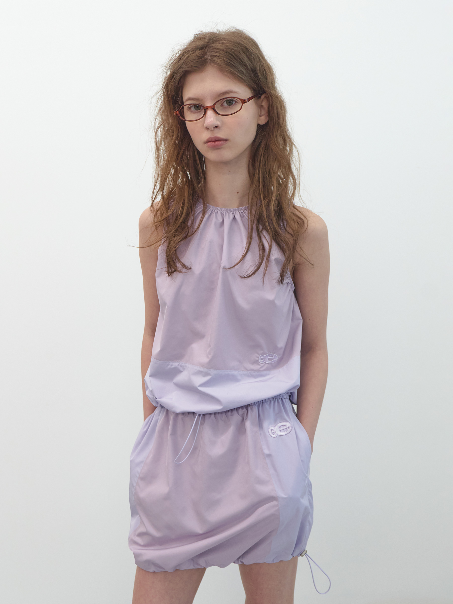 ★ ENZO BLUES★ Lined Sleeveless Navy 253LSLTOP008 한섬 EQL