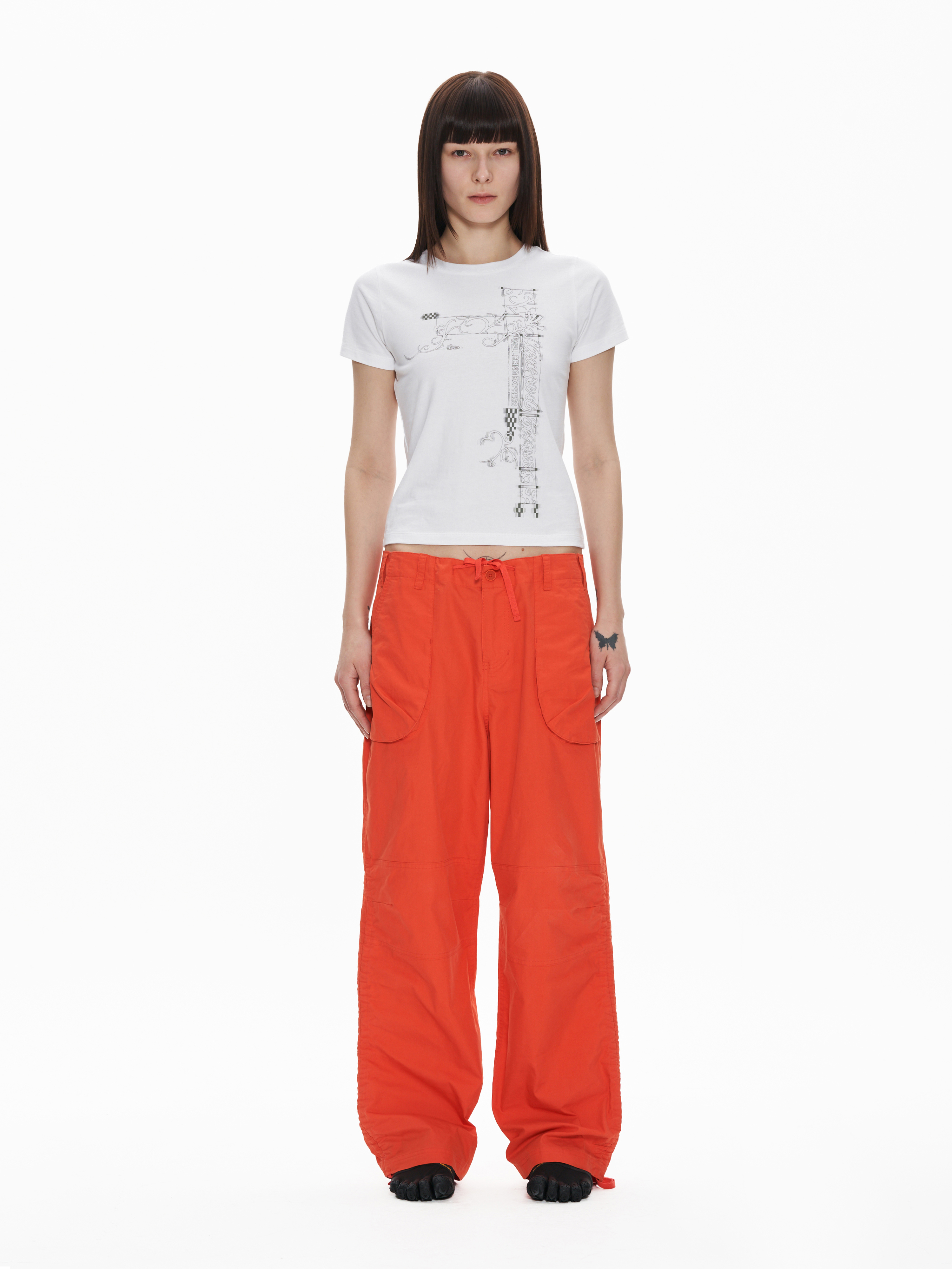 【WELLBEING EXPRESS】 Hybrid Tattoo Tee / 追跡付 한섬 EQL