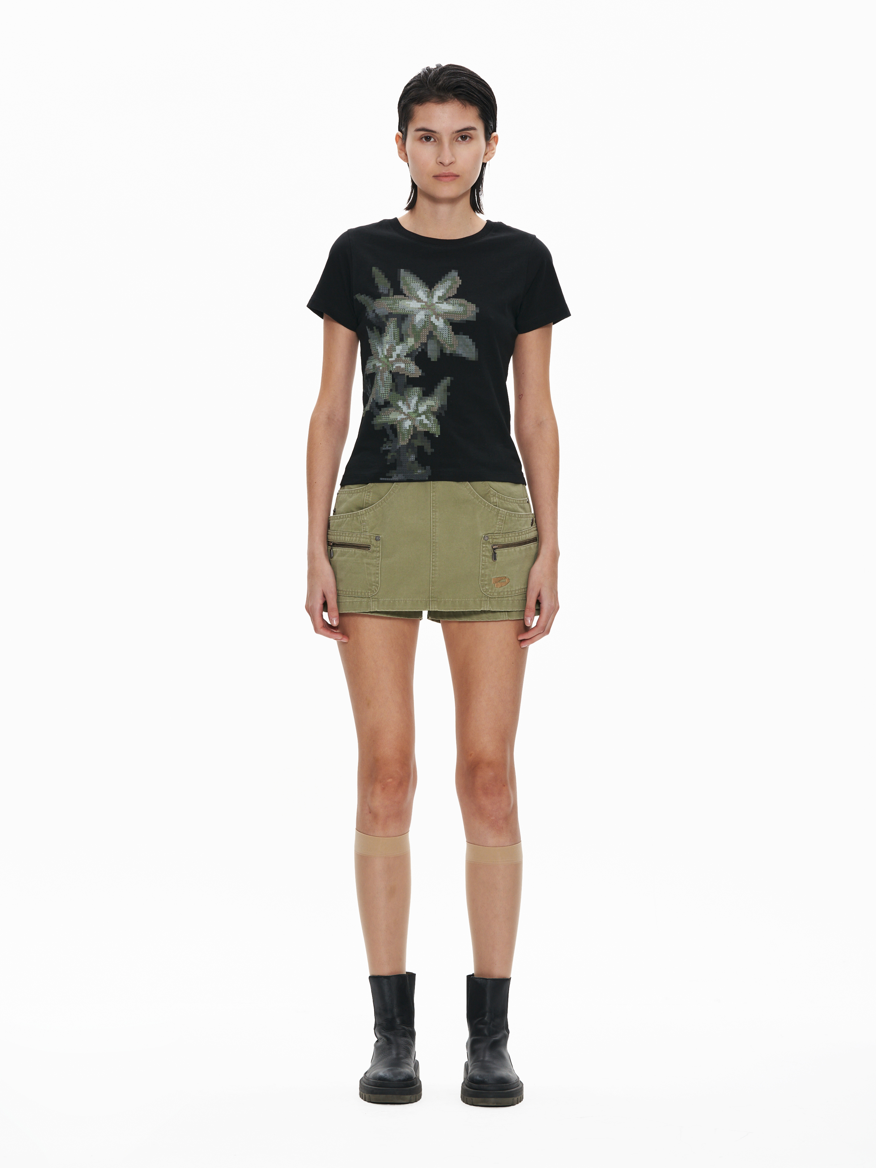 【WELLBEING EXPRESS】 Layered Shorts / 追跡付 한섬 EQL